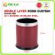 Small Indoor Hotel Room Commercial Dobel Layer Round Cylinder Waste Bin Trash Cans