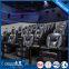 Wholesale microfiber leather cinema sofa,power recliner cinema seats made in China