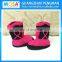 Crochet Newborn Baby Girl Ankle Boots Cowgirl Winter Knitted Boots Hot and Black