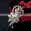 Wholesale fashion new crystal brooch Pearl brooch pin inlaid wedding rhinestone brooch pin
