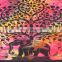 India Wall Hanging Flat Sheet Colorful Cotton Elephant Mandala Tapestry