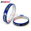 Newest style dual layer wristband silicone