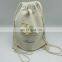 Personalized new design backpack polyester cotton drawstring bag