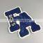 Wholesale Custom Logo Label Embroidery Chenille Patches with Adhesive Hook and Loop
