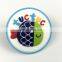 custom embossed sewn on 3D pvc rubber patch