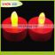 hot!flamless multi color led tealight candle
