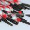 top quality black decorative shoelace aglet shoe laces tip for asics running shoes