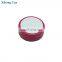 New Custom Printed Small Round Metal Tin Box