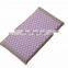 Natural cotton fabric coconut fiber plastic spikes acupressure mat