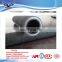 Motion compensator hose for constant pressure on drilling string
