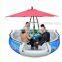 BBQ donut boat with factory price