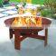 High quality rust corten steel bowl fire pits
