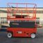 6-18 meters mobile hydraulic self propelled scissor lift for high-altitude operations