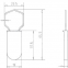 Logistics Plastic lock security Padlock Seal for Airline Catering Purposes
