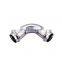 Hot/cold water stainless steel 304 pipe joint press fit fittings adapter DN15/20/25/32/40/50 elbow 90 degree fitting