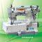 Direct drive interlock sewing machine with  computer controlled