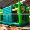 Outdoor Children Amusement Park Lion Theme Inflatable Bounce House With Slide