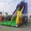 Hot sale!!! Big inflatable slide with animal printing for kids and adult