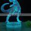 3D Acrylic Led Night Light Lamp With USB Charger