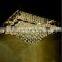 Modern LED Luxury Crystal Chandelier Lighting With Clear Crystal