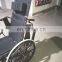 Commode wheelchair with headrest