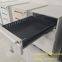 Gooseneck Handle Mobile steel pedestal with Three Drawers Letter/Legal File Size Use