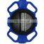 Bundor DN50 4 inch Ptfe Rubber Seat cast iron Lever Worm Gear Wafer Butterfly Valve Price List