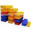 Hang and Stack Bin Front Loading Stackable Plastic Bins for Storage Organizing Tools