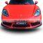 Carbon fiber body kit for Porsche cayman/boxster 718 CMST style front lip rear diffuser side skirts and trunk spoiler facelift