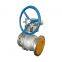 Mstnland WORM GEAR STAINLESS STEEL FLOATING  BALL VALVE