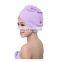 Microfiber Hair Drying Towel Bath Towel Dry Hair Microfiber Dry Quick Drying Lady Bath Soft Shower Cap