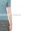 Ladies short sleeve sweater cashmere knit T shirt