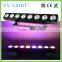 Theatre lighting 8*30pcs rgb 3 in 1 low noise led wall washer