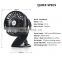Factory price electric fan usb charging rechargeable  mini fan for home office