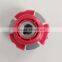 Special shape buckles for floor scrubber brush