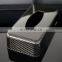 Cacreative full carbon tissue Napkin box holder facial for car,Luxury 100%  Real Carbon Fiber Car tissue holder