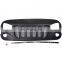 for jeep JK 07-17 front grille black ABS material shanghai sanfu