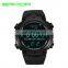 SANDA 269 Hot Sale Men's Silicone Band Watch Digital Stop Watch Luminous Alarm Clock Fashion Multifunction Relogio Masculino
