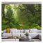 Green Color Forest Wall Mural 3D 5D 8D 16D Embossed Wall Decoration For Home Tv Background Drop Ship