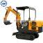 Heavy construction equipment mini crawler excavator HW18 for sale