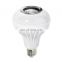 Hot-Selling Dimmable 2700K-6500K Music Speaker LED Smart Bulb with Remote E27 Light