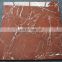 Cheap colored glazed for home vitrified tiles red colour floor marble tile