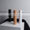 Vintage Nordic Wood Candle Holders Hygge Beech Black White Wavy Wood Candle Jar Wooden Candle Holder Home Decocr