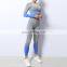 Wholesale Custom Logo Fitness Yoga Wear 2 PCS Workout Apparel Women Zip Up Gym Yoga Sets