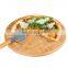 Wholesale High Quality Household Kitchen Organic Bamboo Pizza Cutting Board