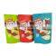 Custom Back Middle Seal Pillow Pouch Print Plastic Aluminium Foil Dry Food Crispy Chips fries Snacks Packaging  Bag