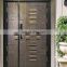 Modern popular style cast aluminum door is fireproof, theft-proof, beautiful and atmospheric