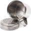 Stainless Steel Dredge Shaker 10 Oz Ideal For Salt, Spice, Sugar, Flour (1, 10 oz With Handle)