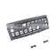 4x4 pickup truck accessories abs black parts grill front grille with offroad lights fit for silverado 2014 2015