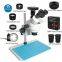 Industry 3.5X-90X Simul-Focal Trinocular Stereo Microscope for PCB Repair